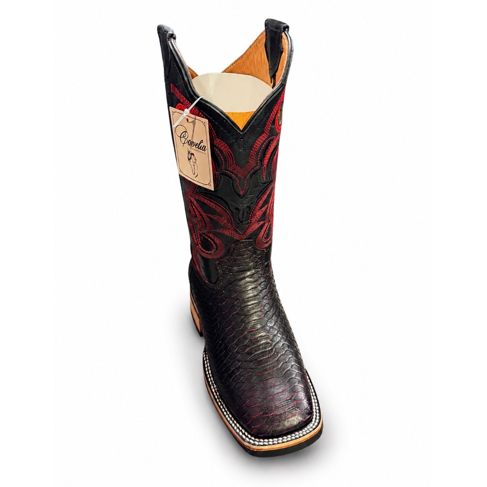 Corral Bulldog Engraved Python