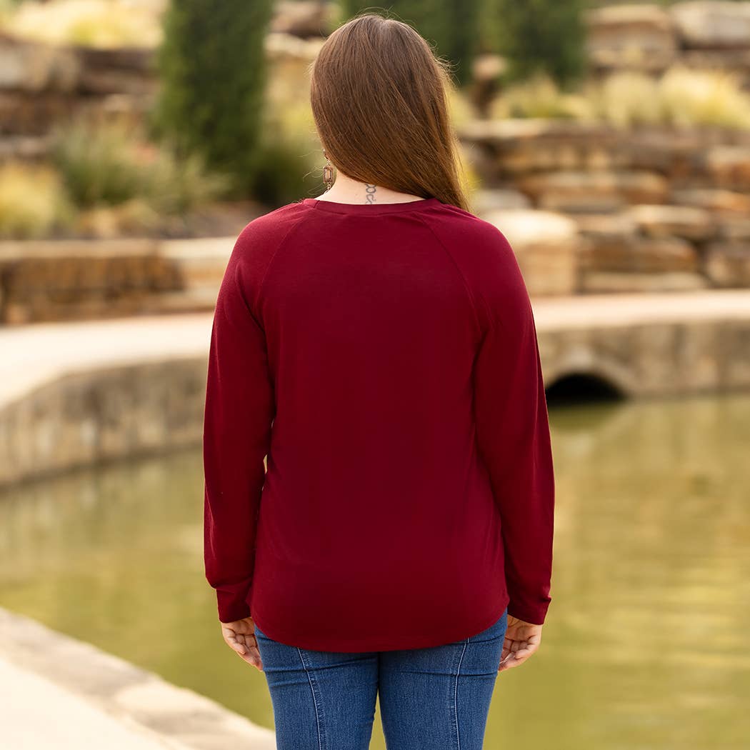 Embellished Long Sleeve Tops