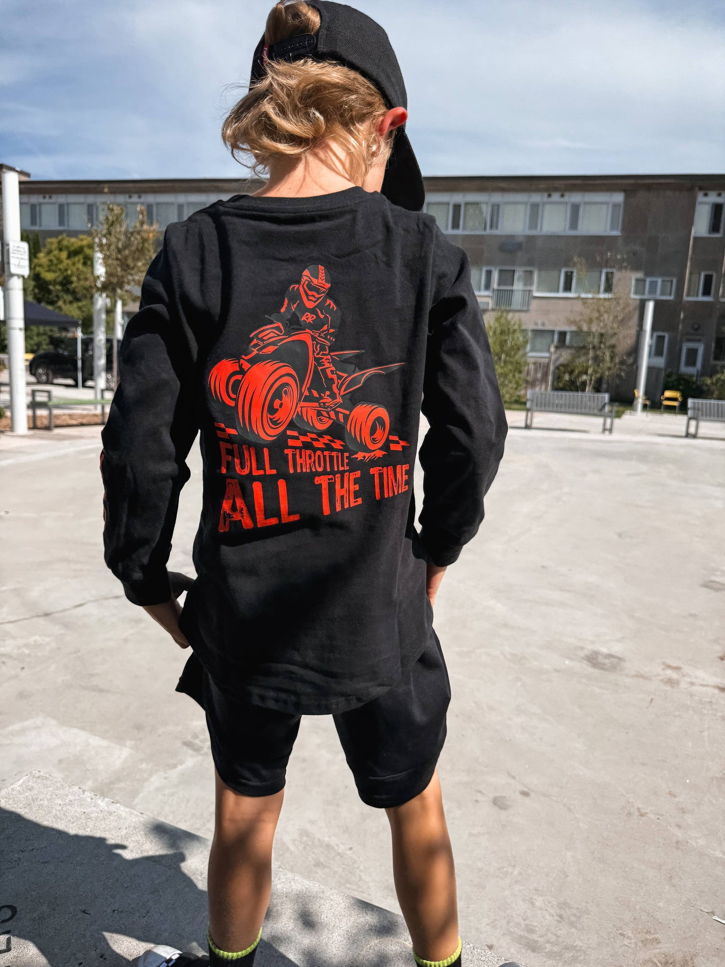 Full Throttle - Long sleeve Shirt Youth