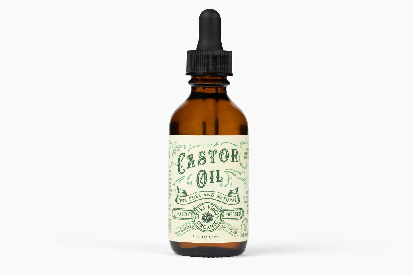 Organic Cold Pressed Castor Oil Hexane Free
