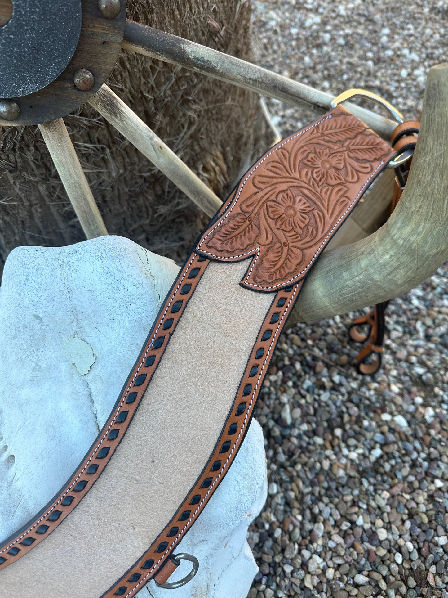 Brown Cow Puncher Tripping Collar