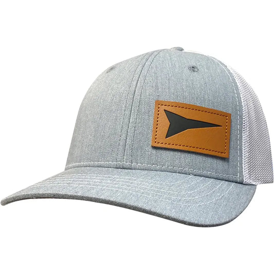 Fast Back Cap Heather Grey / White Youth