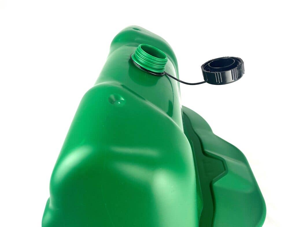Mountable Self-filling Poultry Drinker, Green, 12L