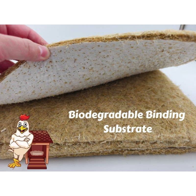 Hemp Fiber Laying Hen Nest Pads, Poultry Nesting Box Liners