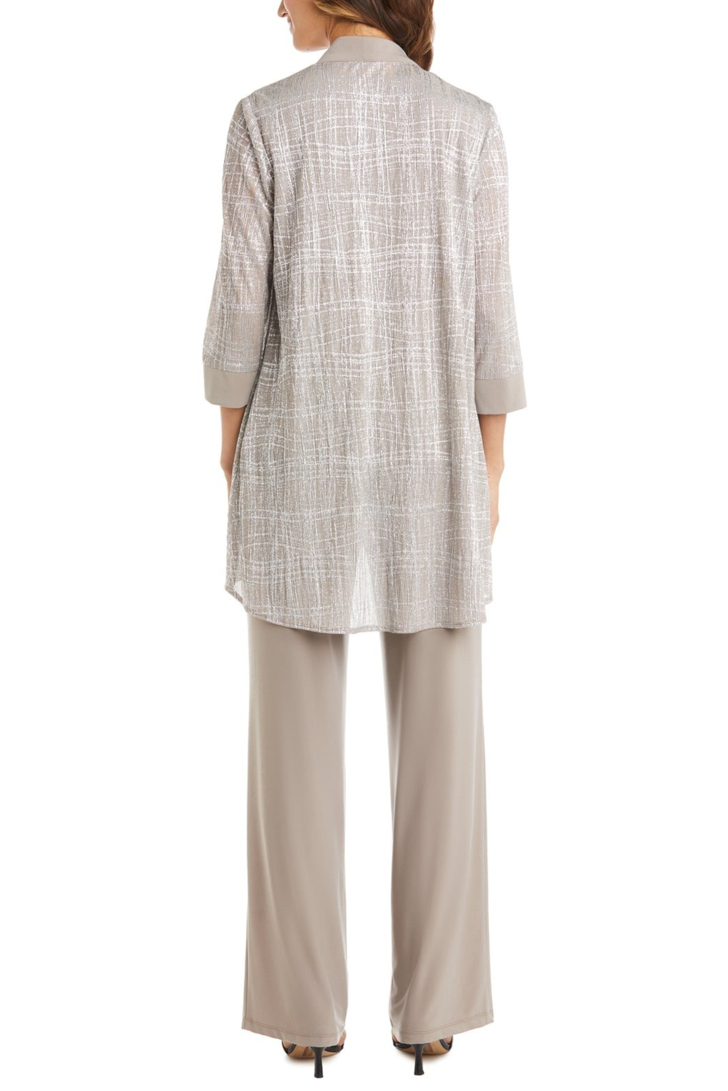 RM Richards 3-Piece Glitzy Evening Pants Suit Set