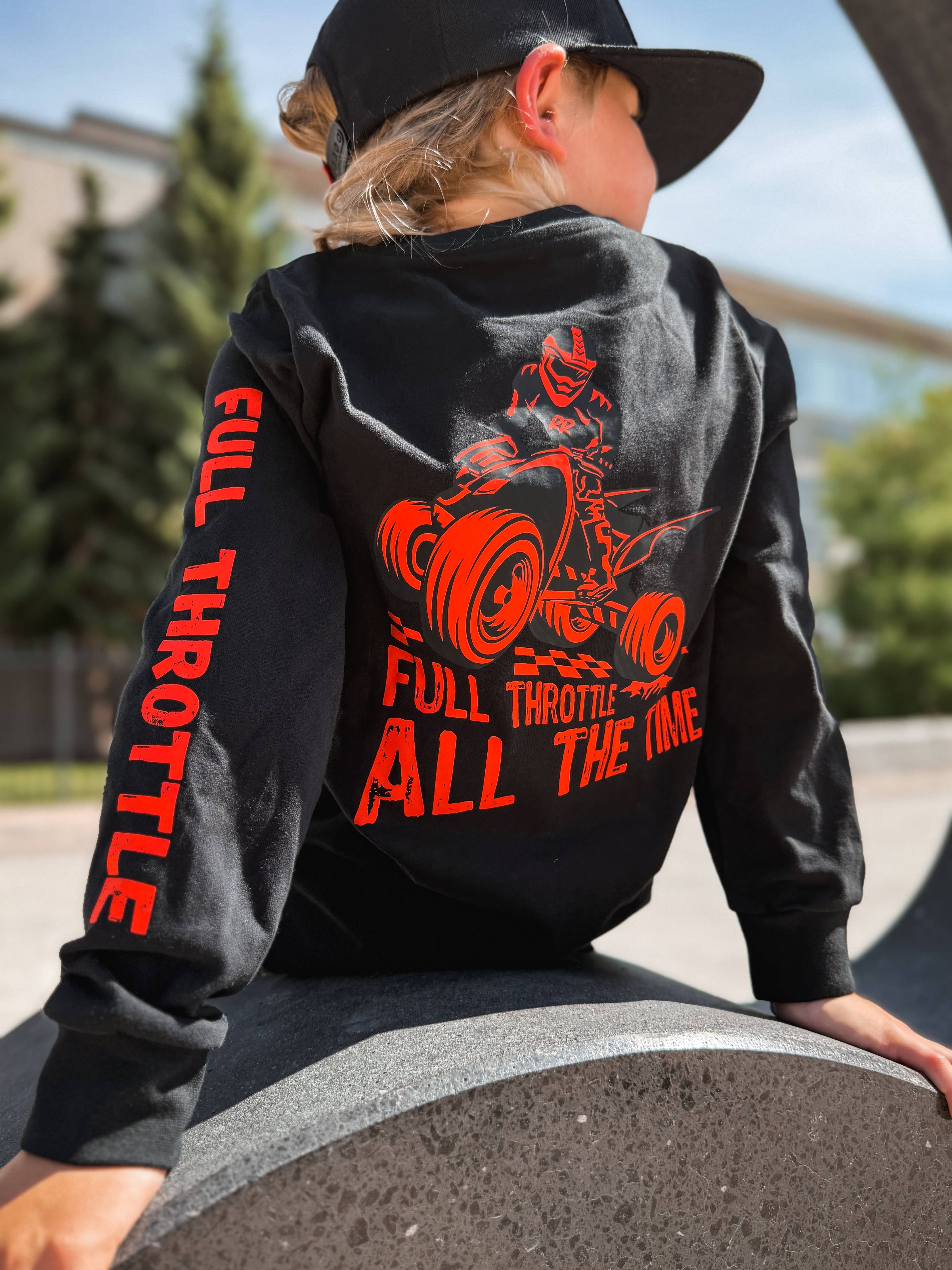 Full Throttle - Long sleeve Shirt Youth