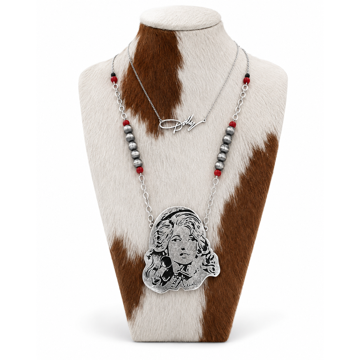 Western Dolly Navajo Pearl Layered Necklace