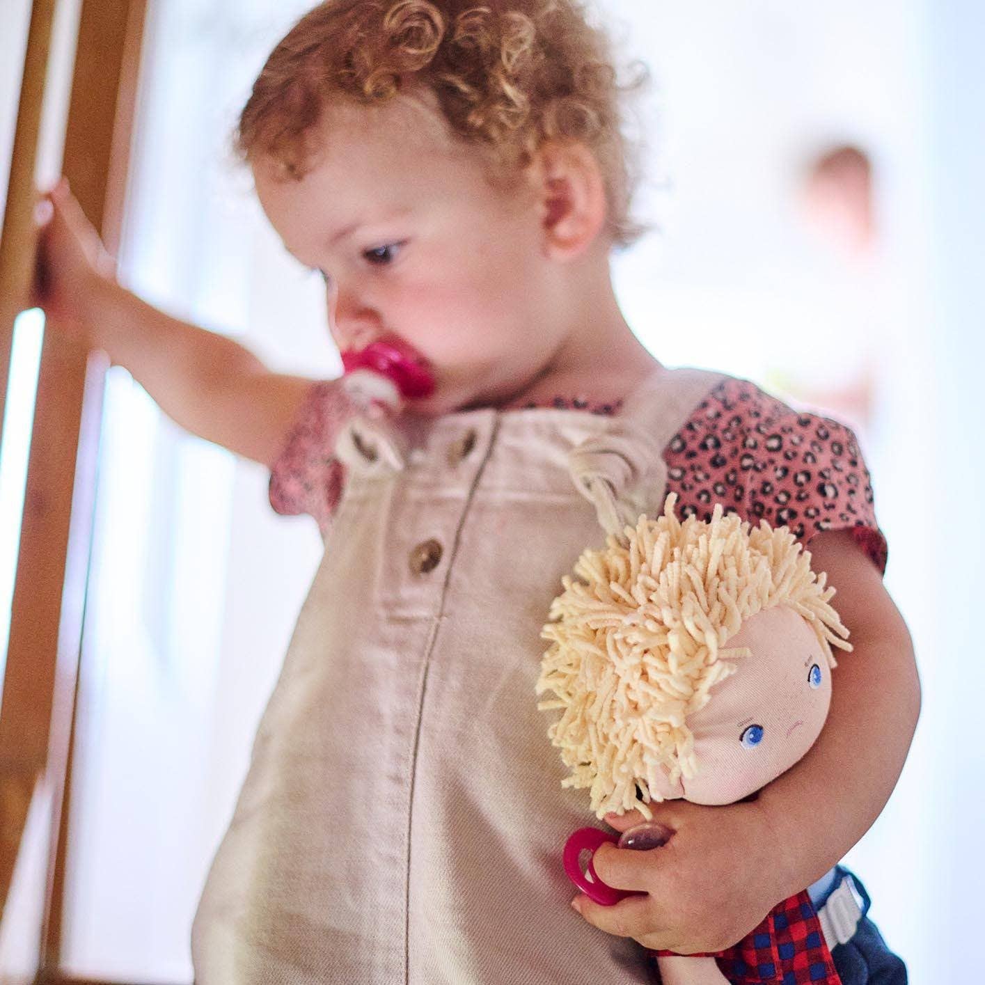 Nick 12" Soft Doll – Plush First Doll for Kids