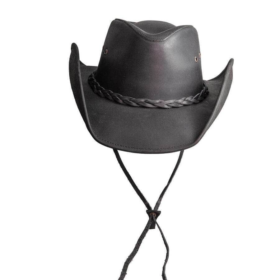 Premium Shapable Leather Cowboy Hat - Style Hollywood