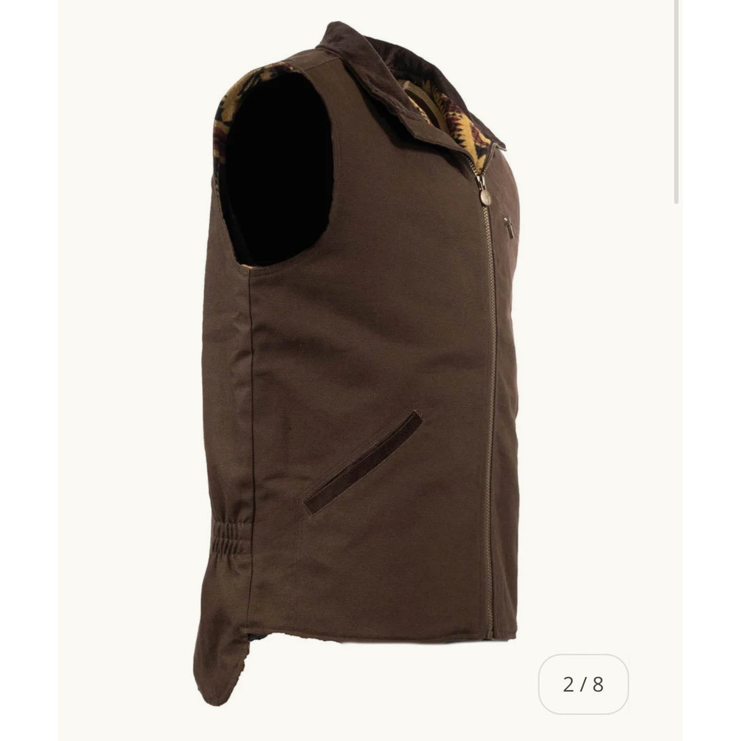 MEN’S SAWBUCK CANVAS VEST