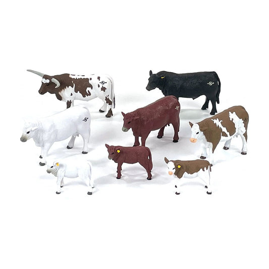 8 Piece Cattle Set