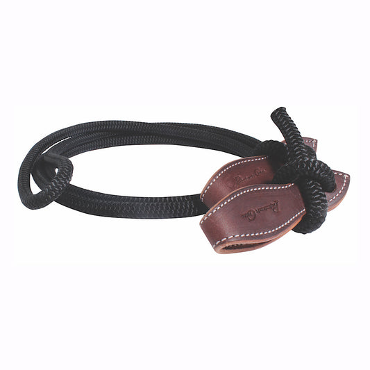 Professional’s Choice - Black Nylon 9’ Horseman’s Single Rein 7500-BLA