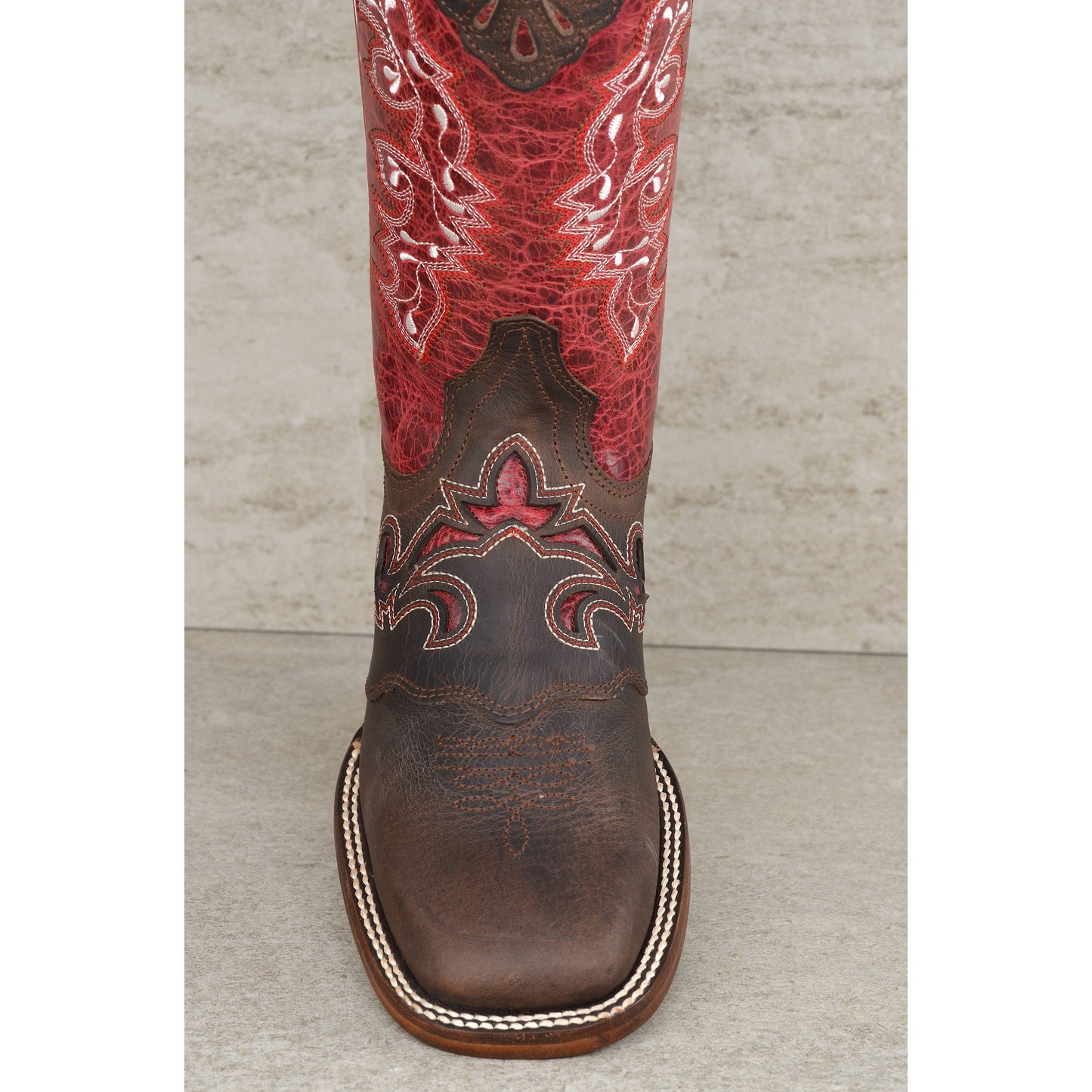 Lacey Fuchsia Leather Cowboy Boots for Women