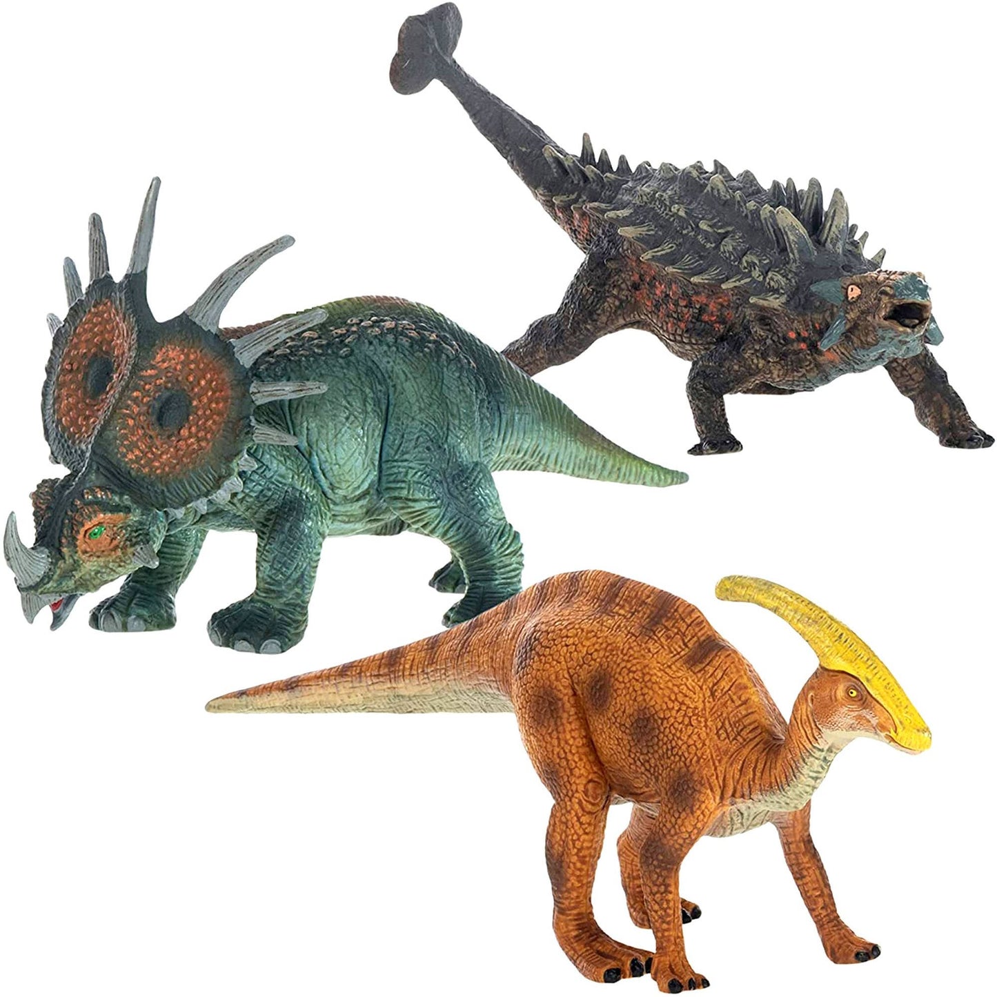Assorted Plastic Toy Dinosaurs
