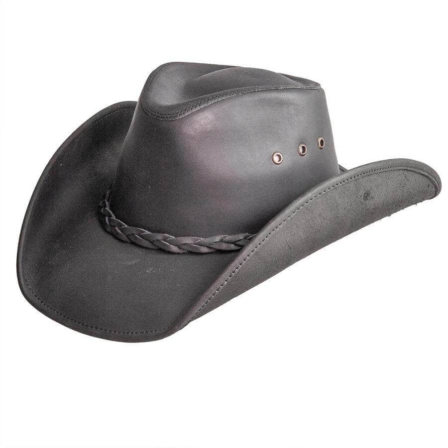 Premium Shapable Leather Cowboy Hat - Style Hollywood