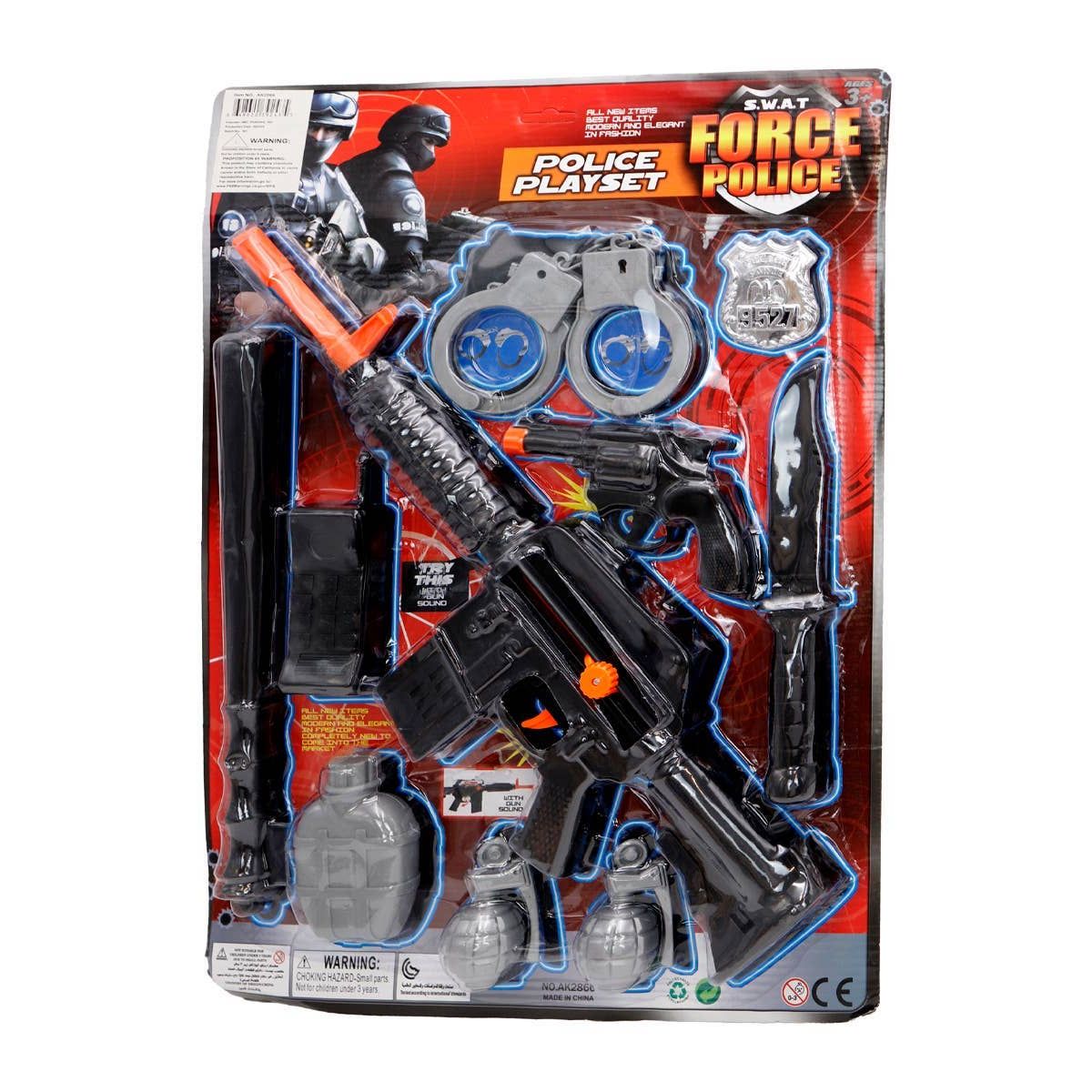 Police Force Boys Toy Set