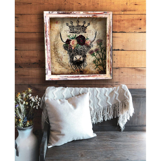 TroubleMaker Trading Company - Highland Cow - Square Artwork
