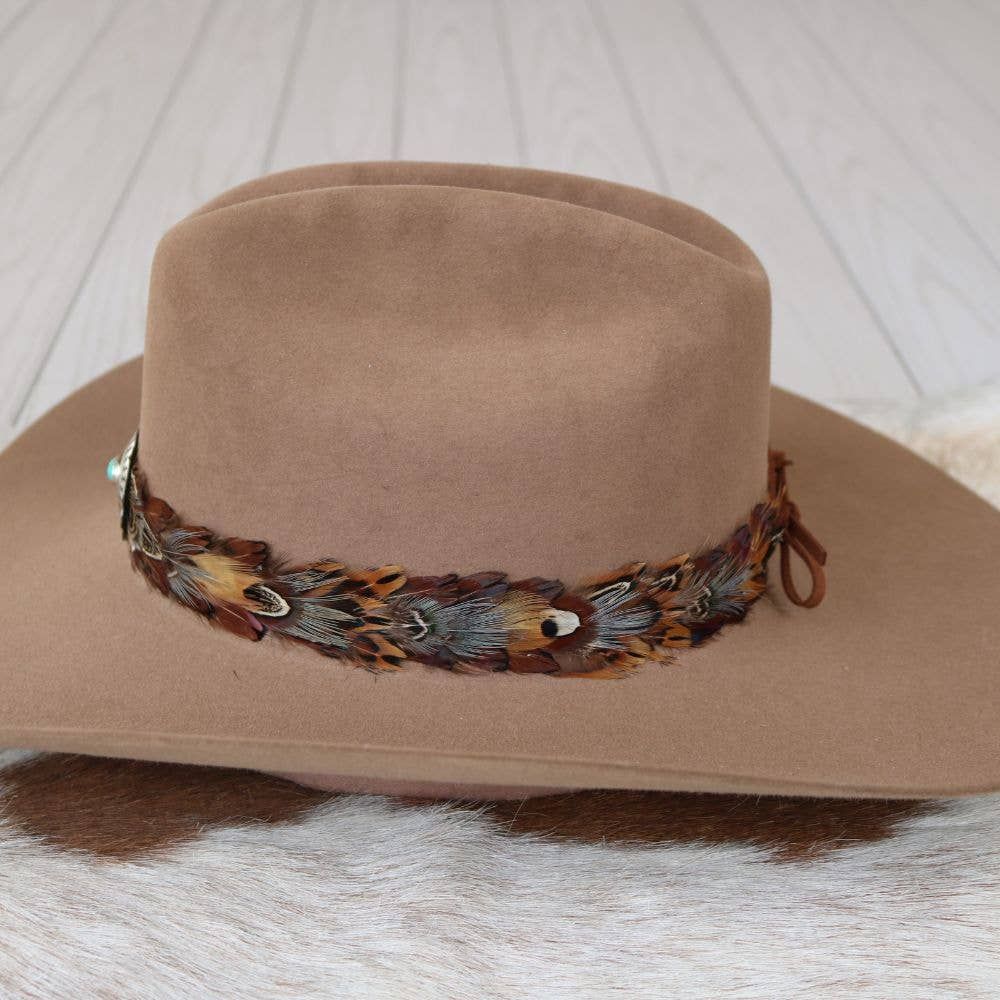 Willow Lane Hat Co. - Western Feather Hat Band - Telluride