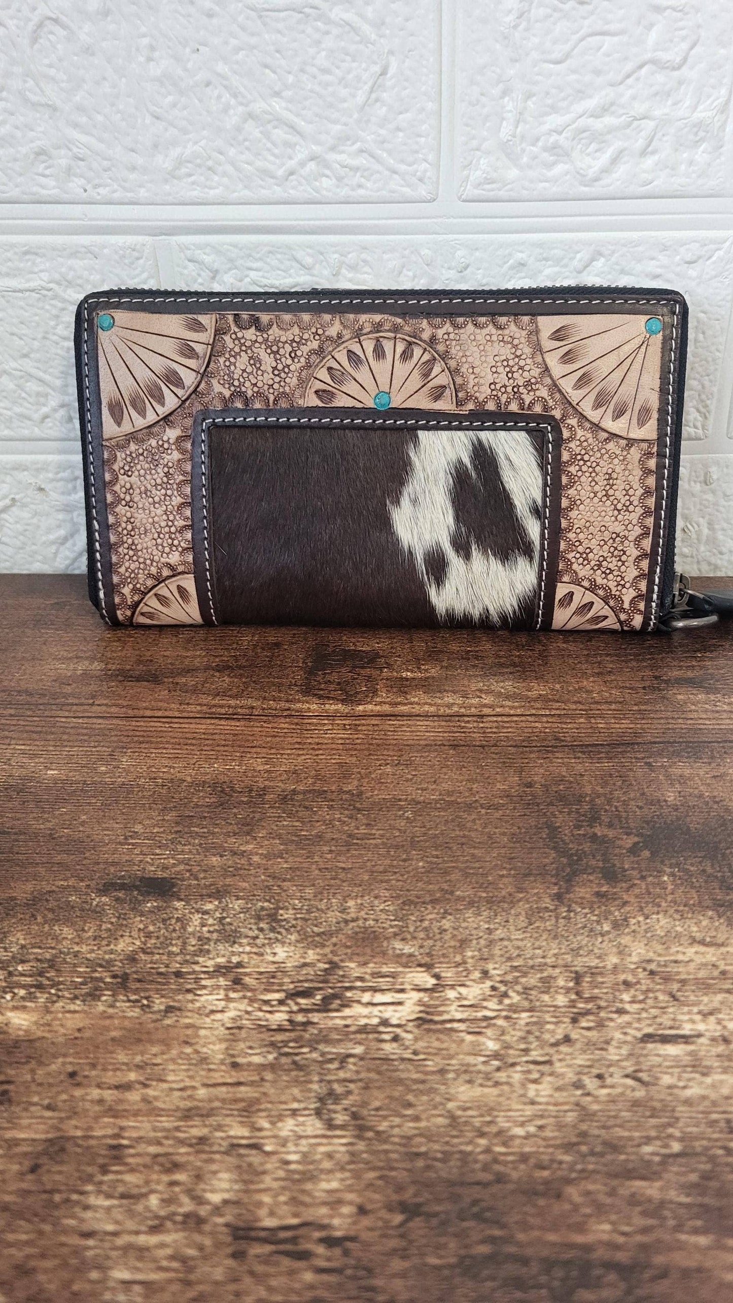 Handcrafted Genuine Leather Cowhide Women's Wallet