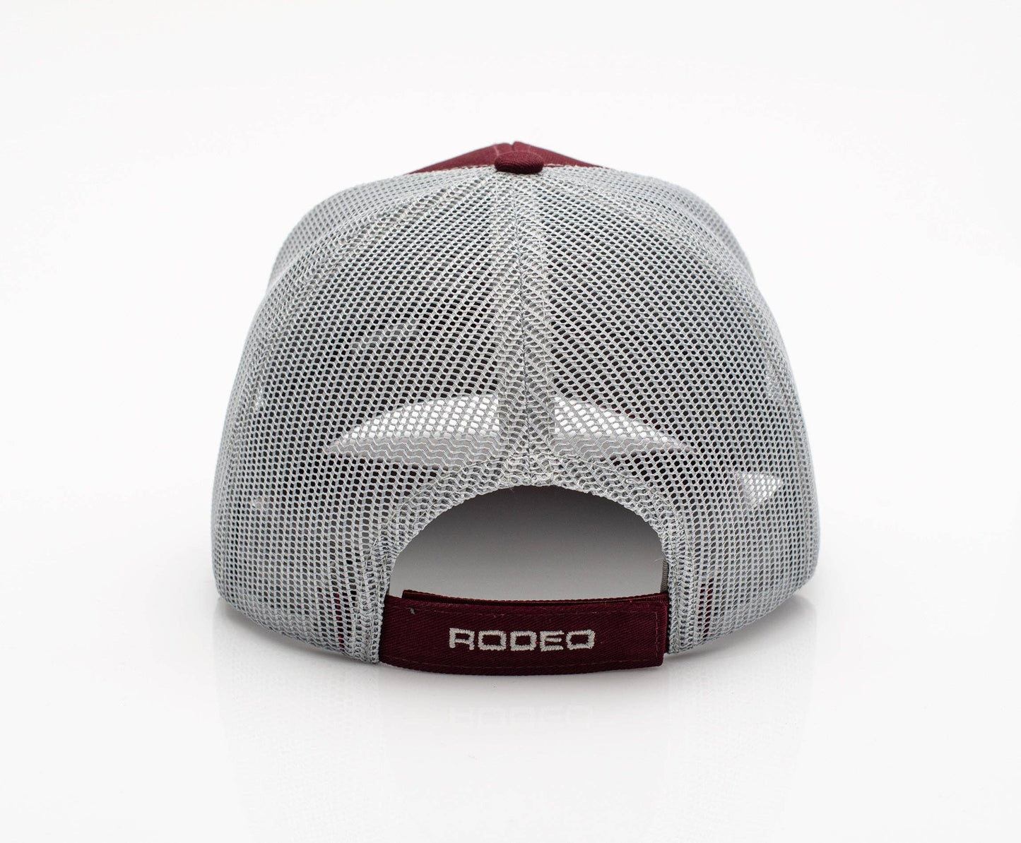 Men’s Cotton Twill Mesh Western Cap –TH101-1110-RED-GREY