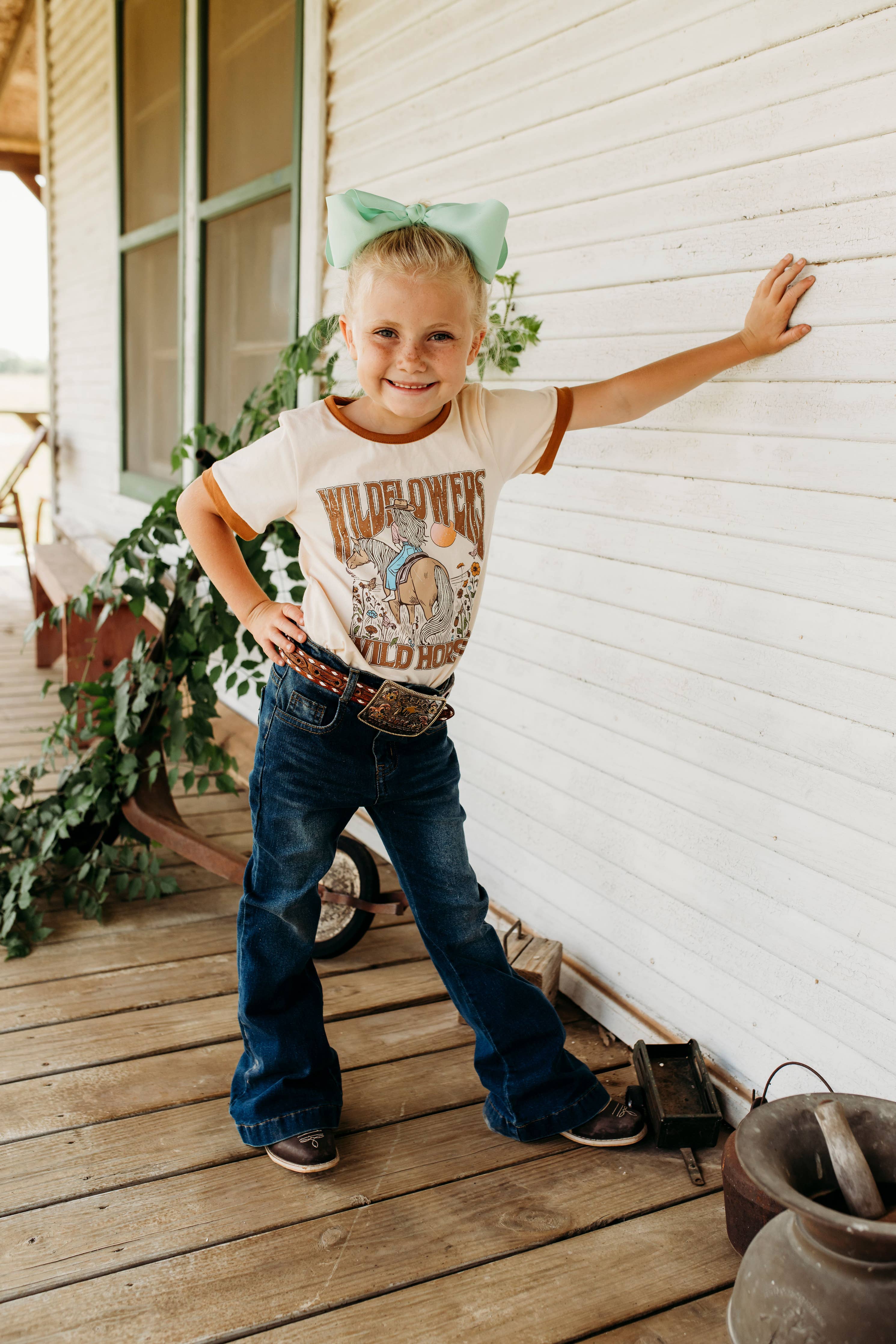 Shea Baby Girl's Trouser Jeans, SBD06