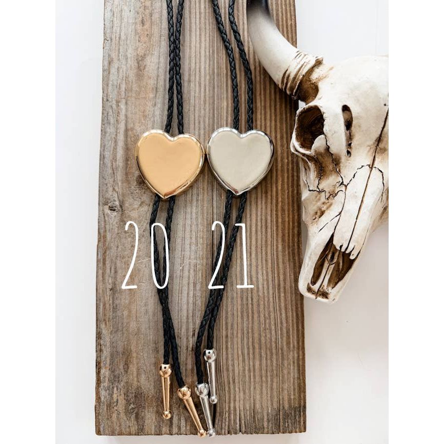 Western Bolo Tie Long Pendant Necklace