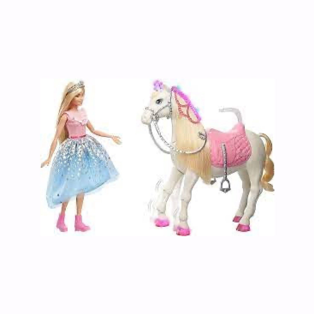 Barbie - Princess Adventure Prance & Shimmer Doll & Horse Set