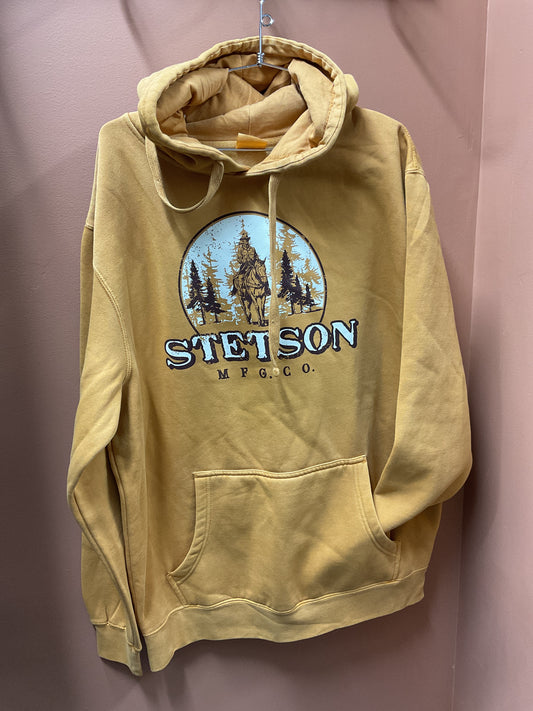 Stetson Men’s Hoodie Golden Brown
