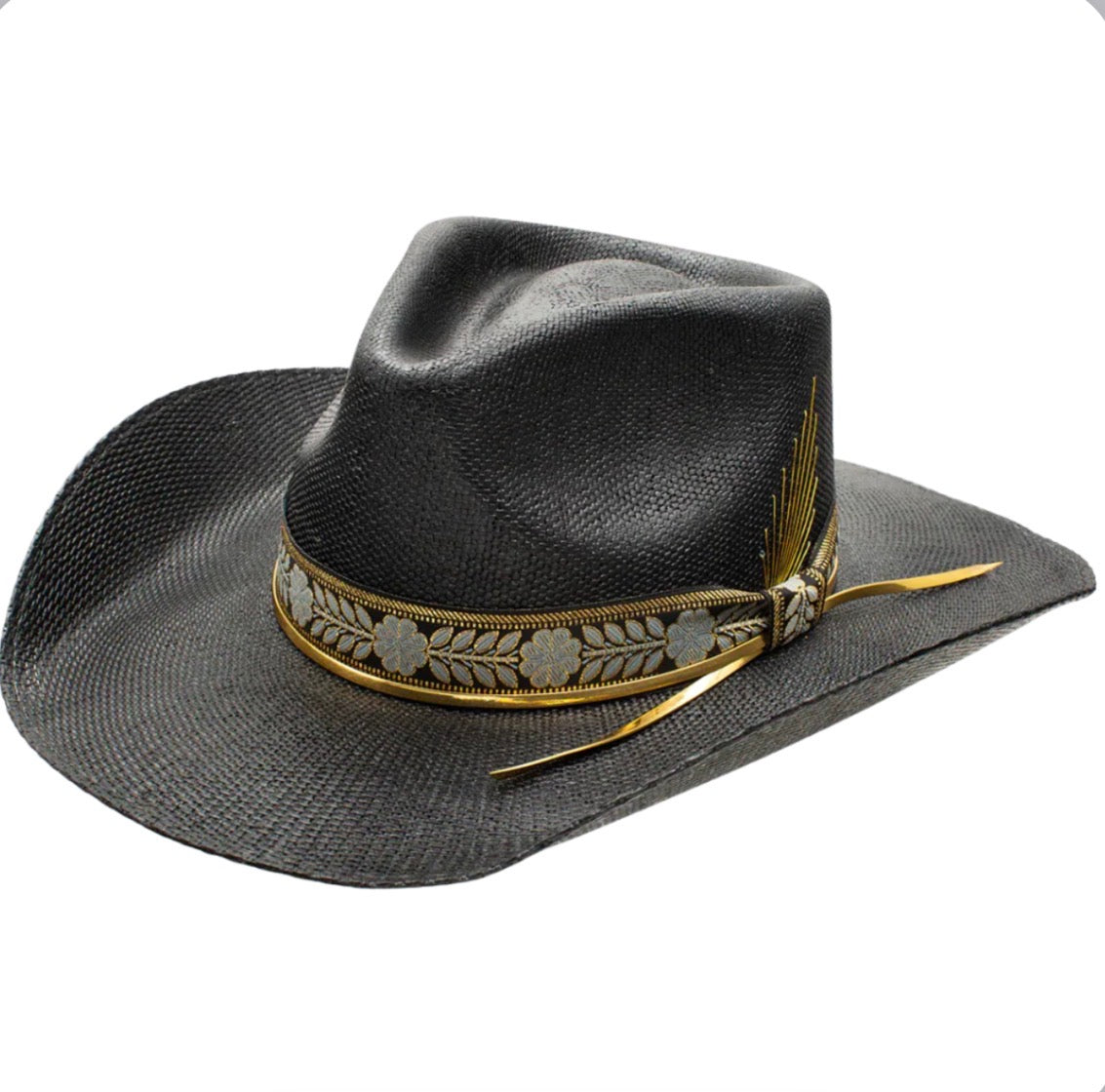 Charlie 1 Horse Ladies Wildflower Western Straw Hat CSWDFL-343407