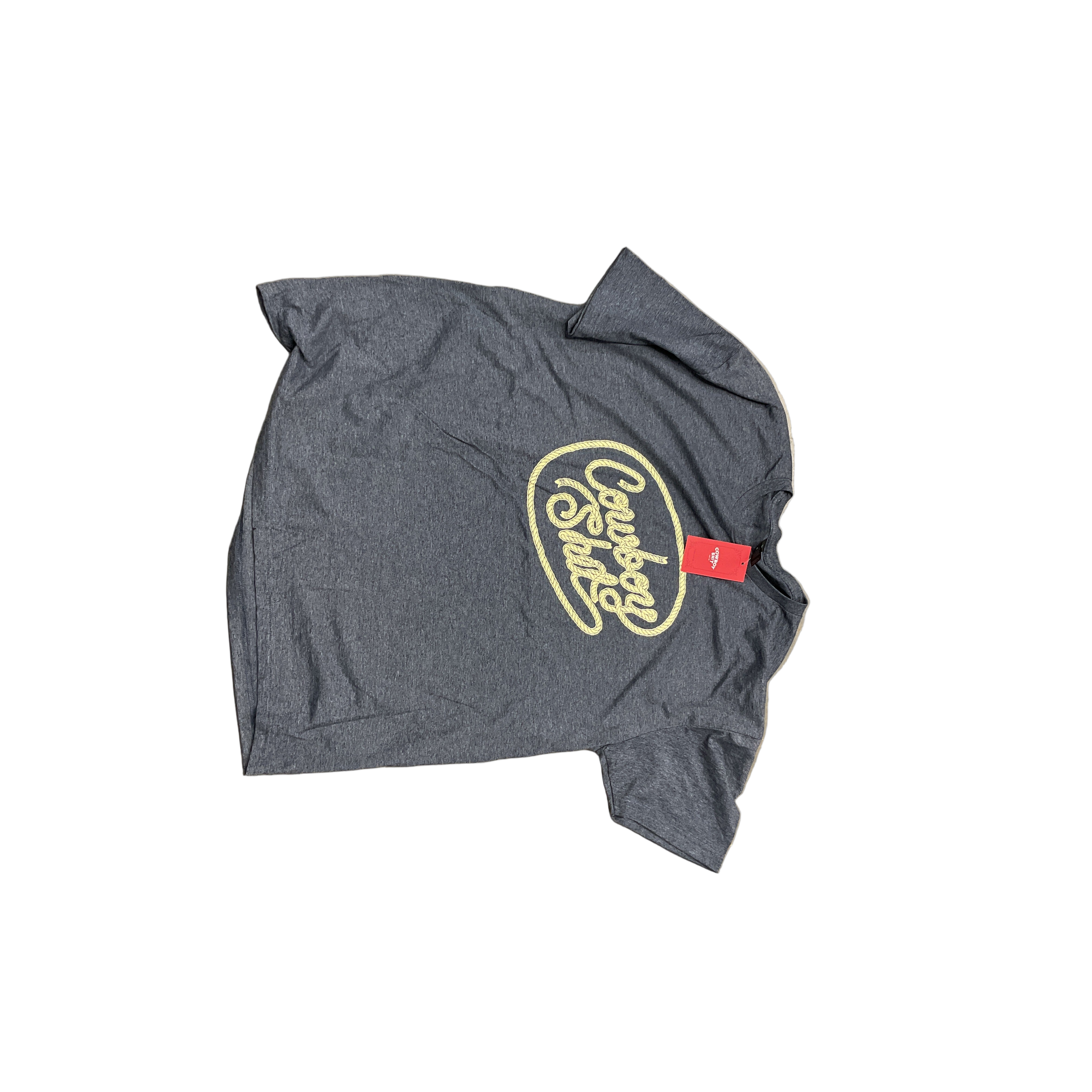 Cowboy Sh*t Unisex Tee Shirt, Heather Navy 260