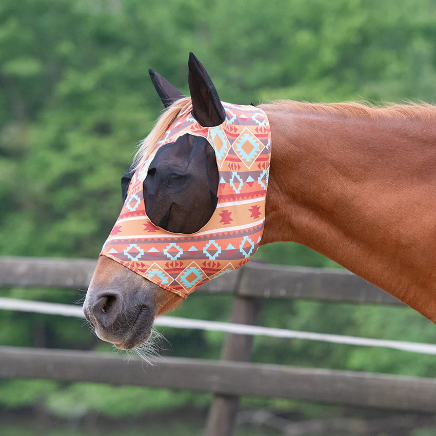 Weaver Leather Covered Ear Lycra Fly Mask