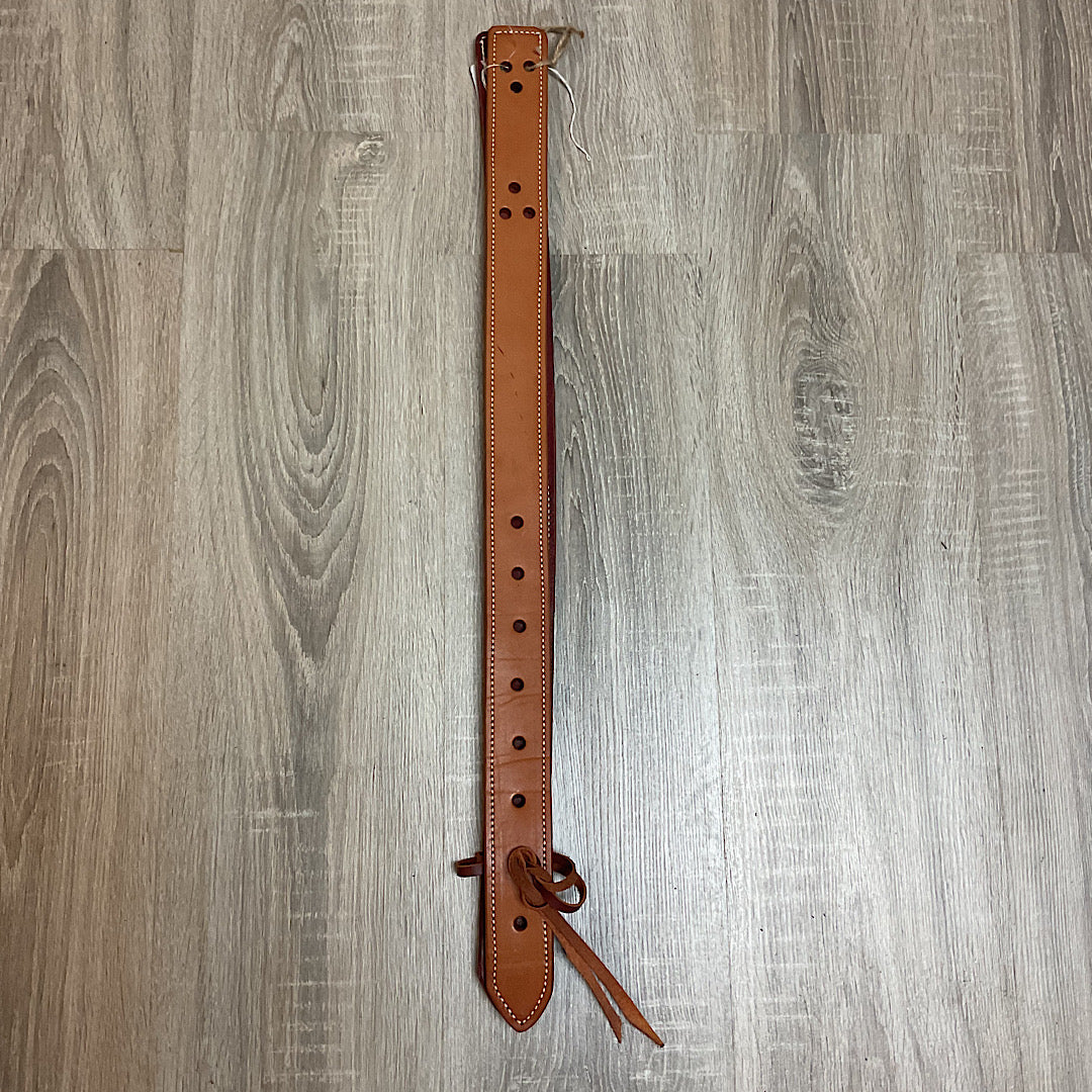 Tan Leather Rear Cinch Billet Set