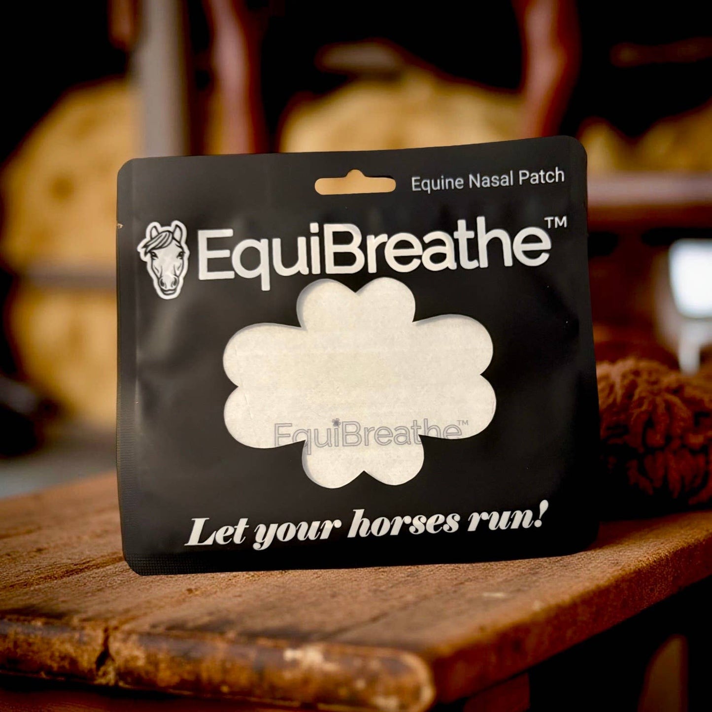EquiBreathe™ Equine Nasal Patch - White