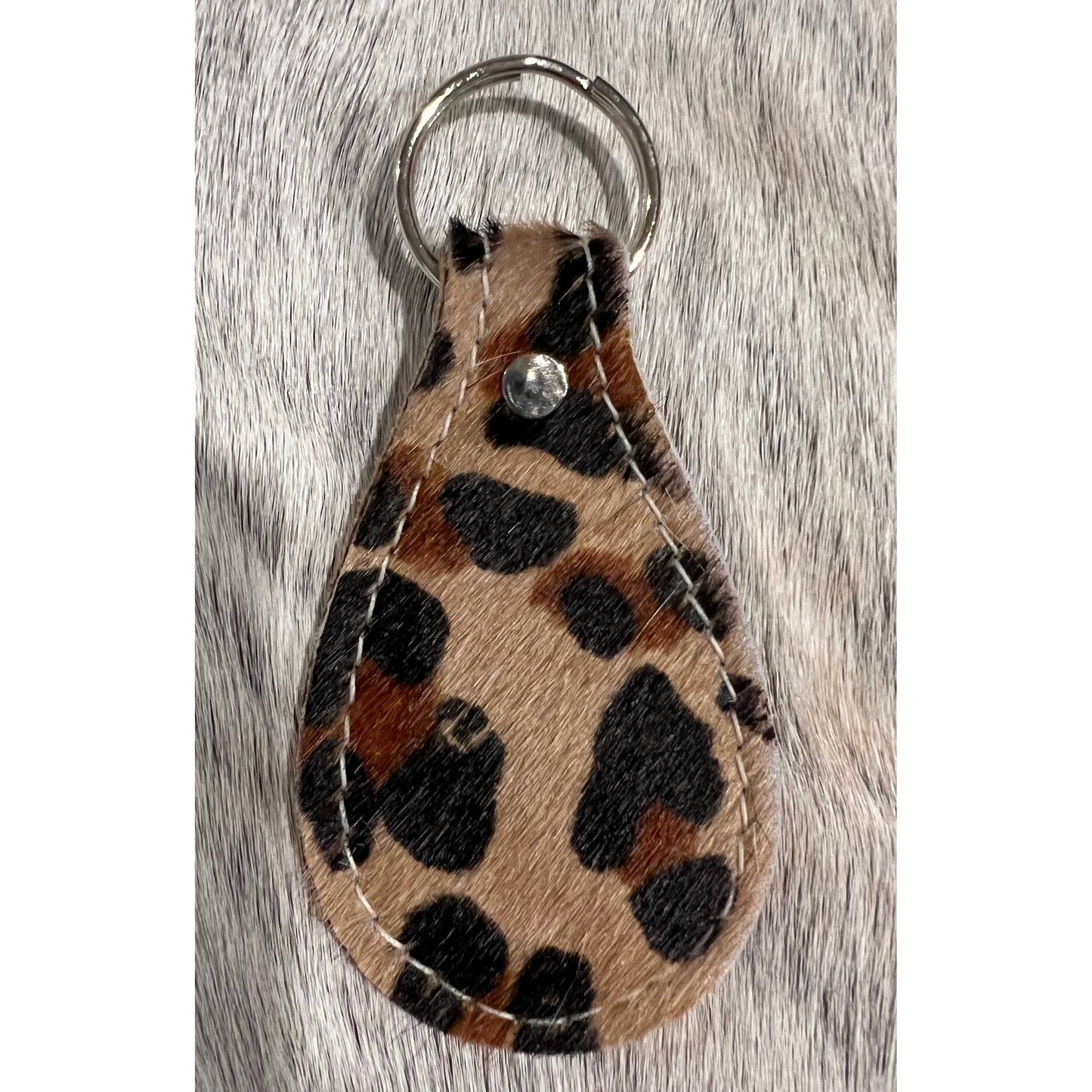 LEATHER/HIDE KEY FOBS