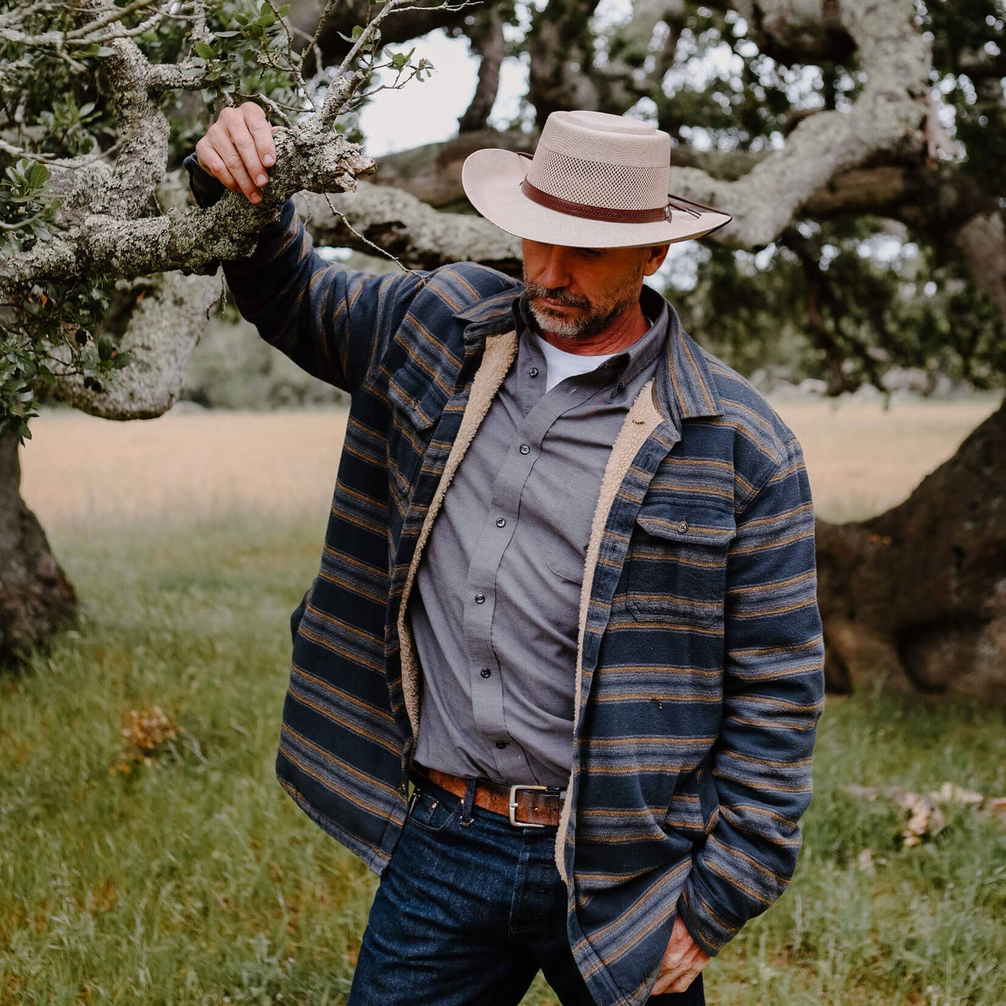 Wide Brim Straw Gambler Hat - Style Madrid