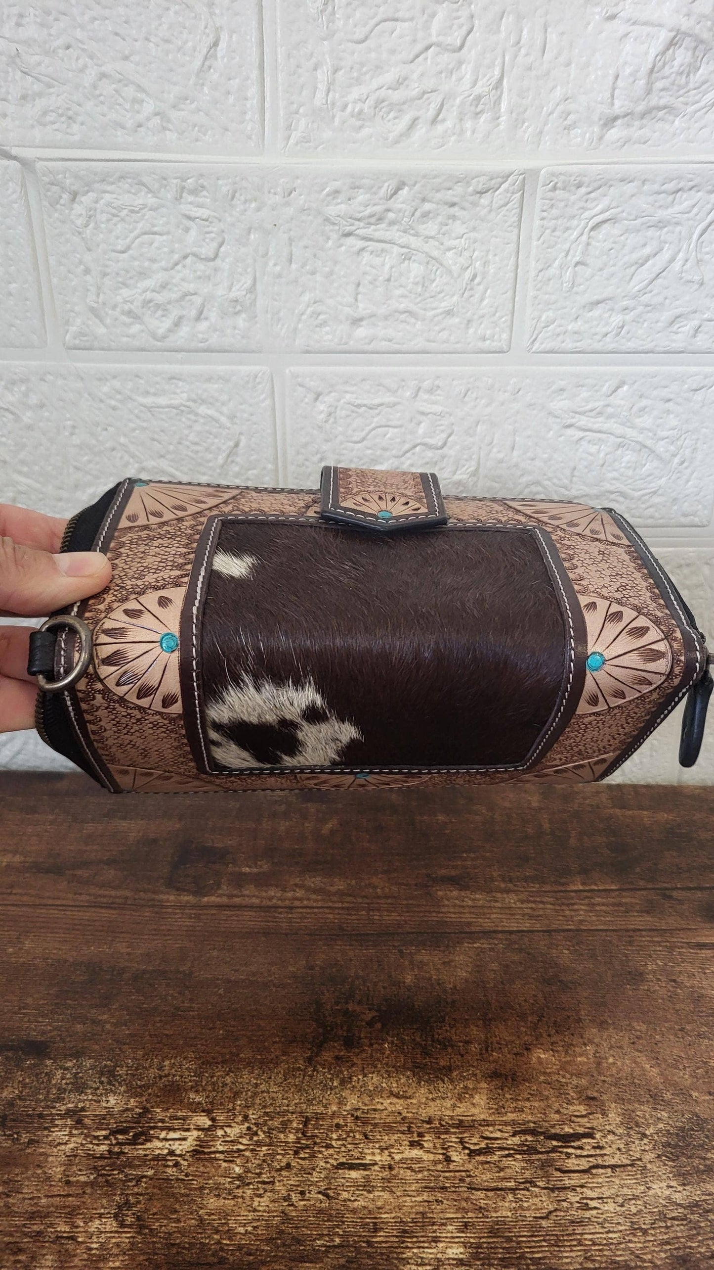 Handcrafted Genuine Leather Cowhide Women's Wallet