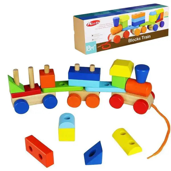 AC7621   Blocks Train - Open Case