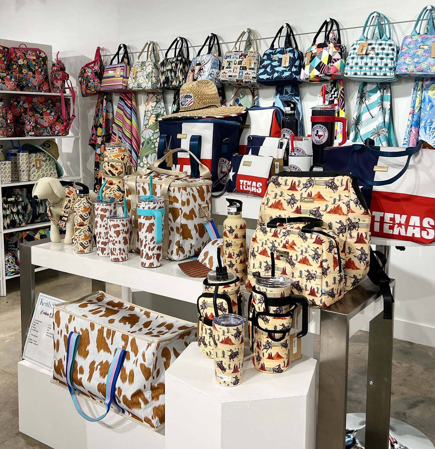 Backpack Cooler Ride into Adventure with Bull Rodeo Inspired Design