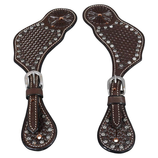 BarH Tack - Western Leather Spurs Strap