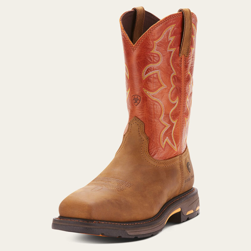 Ariat WorkHog EE Wide Square Toe Steel Toe Work Boot 10006961