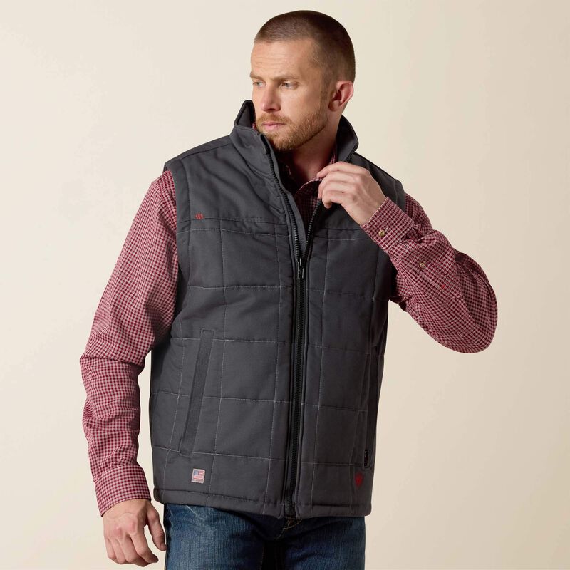 Ariat FR Crius Insulated Iron Grey Vest 10041623