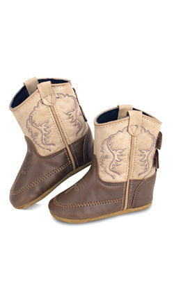 Old West Poppets Baby Boots 10154