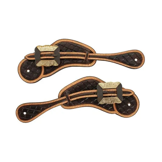 Circle Y Sabinal Mens Spur Straps 1050-30-WV