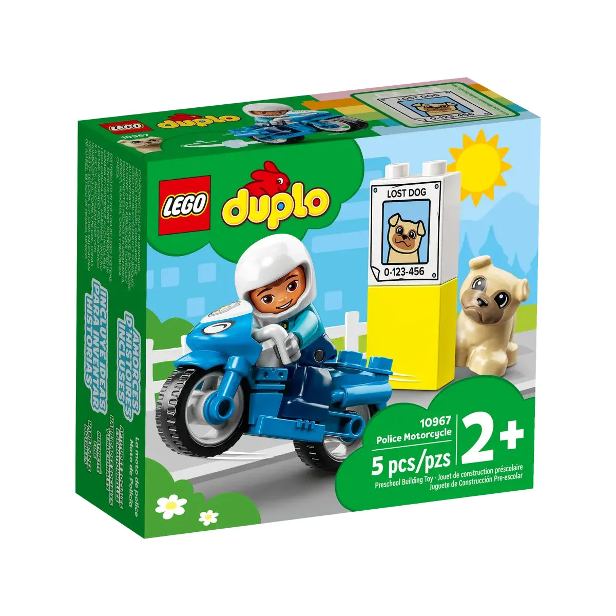 LEGO Duplo - Police Motorcycle 10967