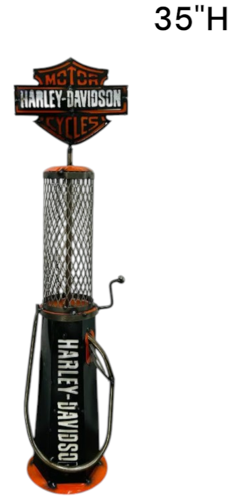 Rustic Farm - 30-230 - SM Harley Davidson Gas Pump - 20
