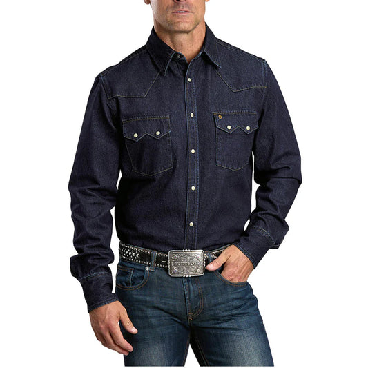 Stetson Long Sleeve Denim Shirt
