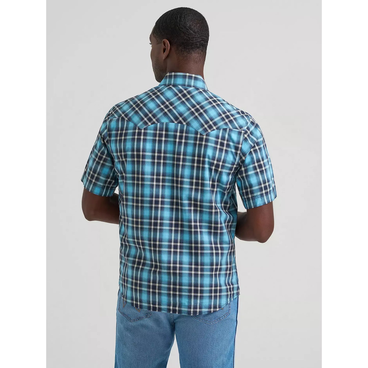 New Color Men's Wrangler Retro® Short Sleeve Sawtooth Pocket Western Snap Shirt 112378928