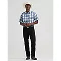 Wrangler® Wrinkle Resist Short Sleeve Shirt - Red - 112379028- 112379030