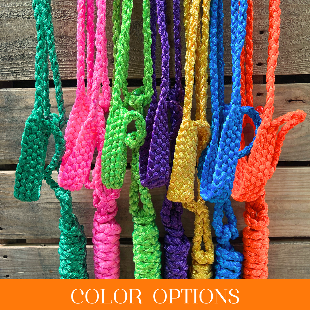 Rodeo Drive - Mule Tape Halters - Assorted Colors - Lime Option