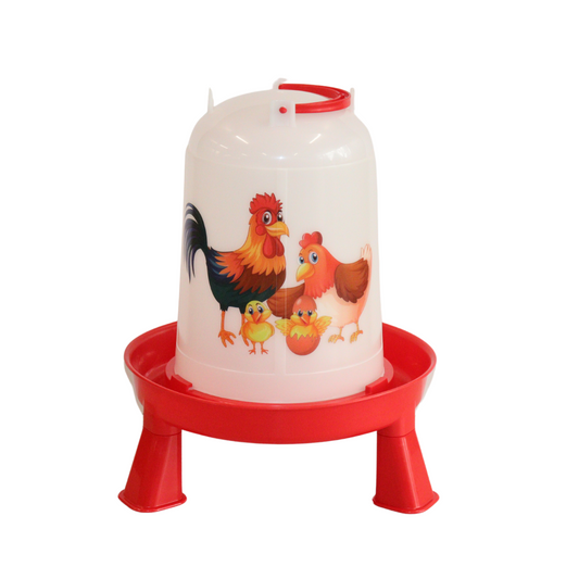 Illustrated Poultry Waterers & Feeders